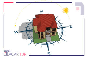 natural light and the direction the home faces